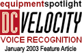 Click for the VOICE RECOGNITION article BY JOHN R. JOHNSON, CONTRIBUTING EDITOR
